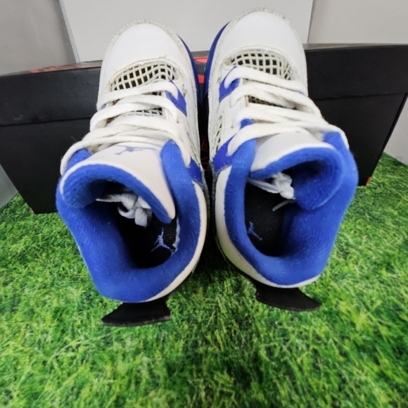 NIKE Air Jordan 4 Retro Motorsport 2017 Toddler Size 7C Cleanest Pair Here , fi - Picture 13 of 14